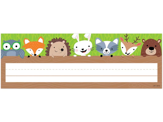 Woodland Friends Nameplates - US 4231
