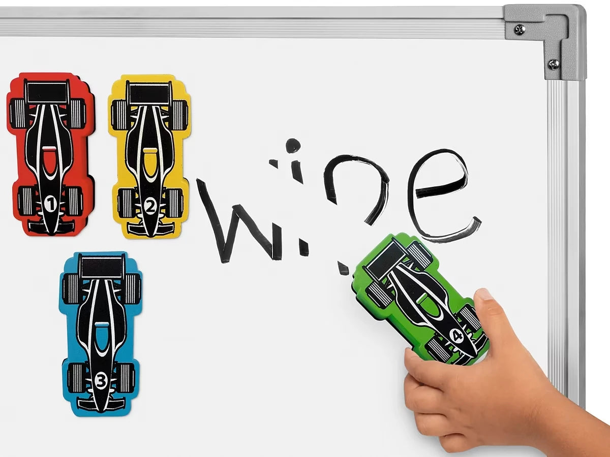 Magnetic Write & Wipe Erasers - Set of 4 - US 2446