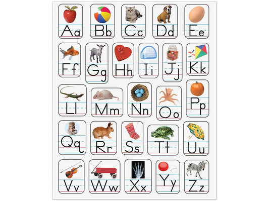 Alphabet Photo Stickers - US 7584