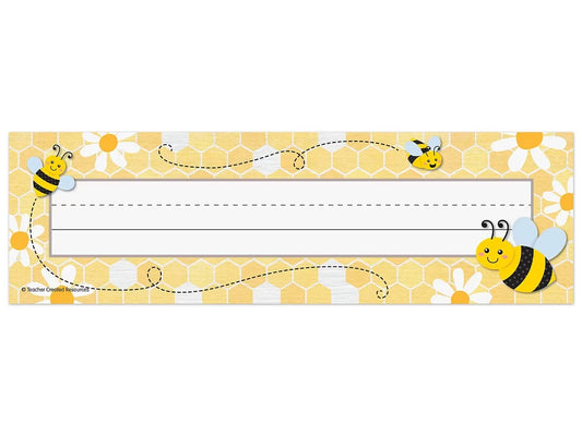 Buzzing Bees Nameplates - US 6896