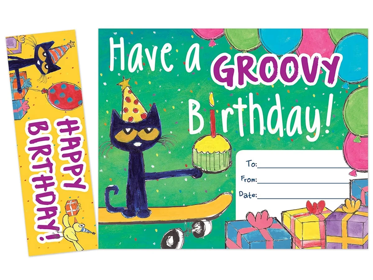 Pete the Cat® Bookmark Birthday Certificates - US 2807