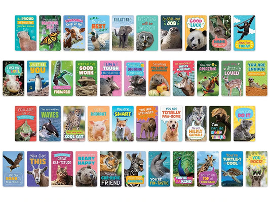 Go Wild Animal Encouragement Cards - US 1554