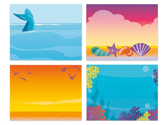 Seas the Day Name Tags - Variety Pack - US 1792