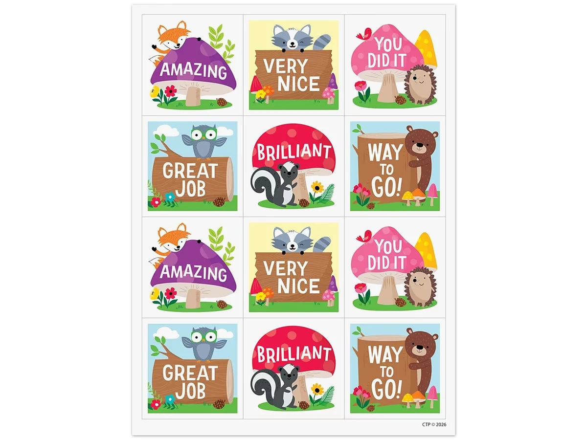 Woodland Friends Stickers - US 1020