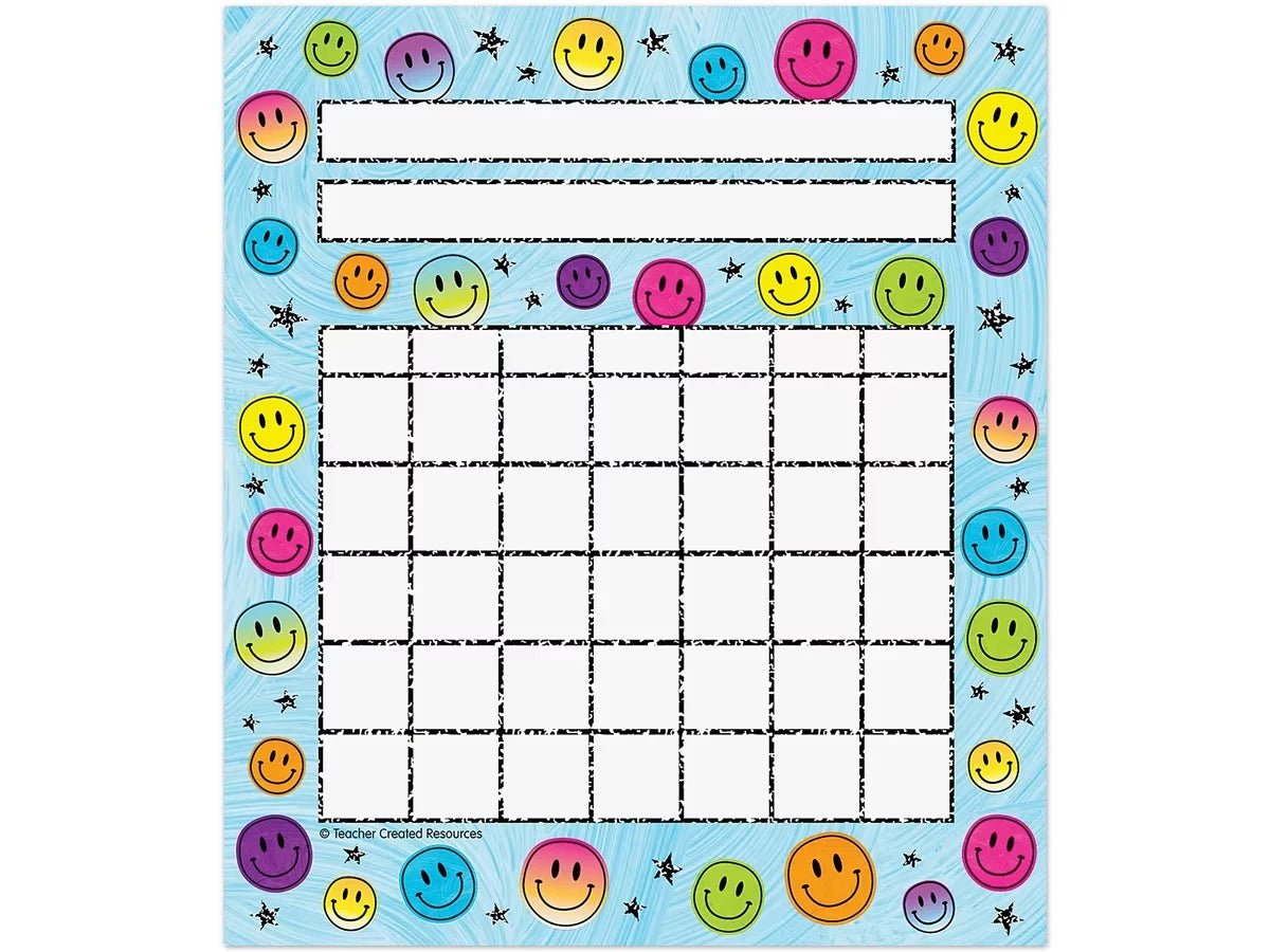 Brights 4Ever Smiley Face Mini Incentive Charts - US 2138