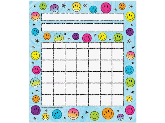 Brights 4Ever Smiley Face Mini Incentive Charts - US 2138