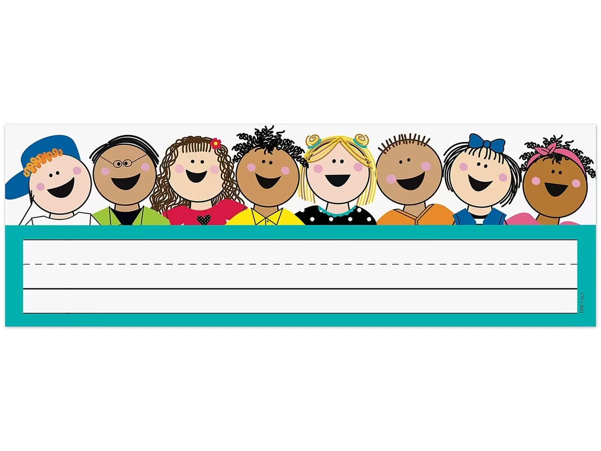 Stick Kids Nameplates - US 3942