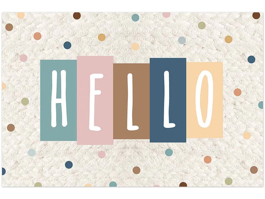Everyone Is Welcome Hello Postcards - US 2842