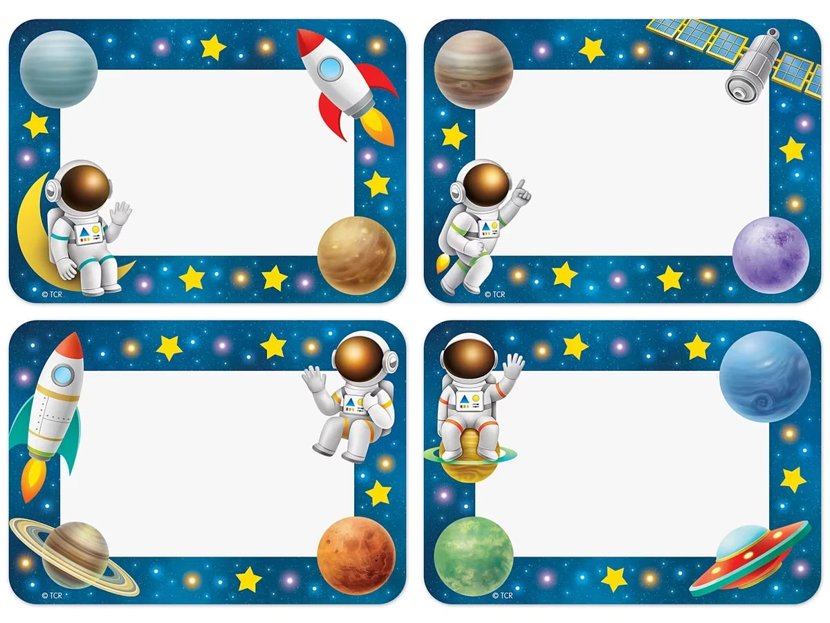 Outer Space Crew Name Tags - US 5106