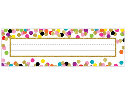 Confetti Nameplates - US 2700