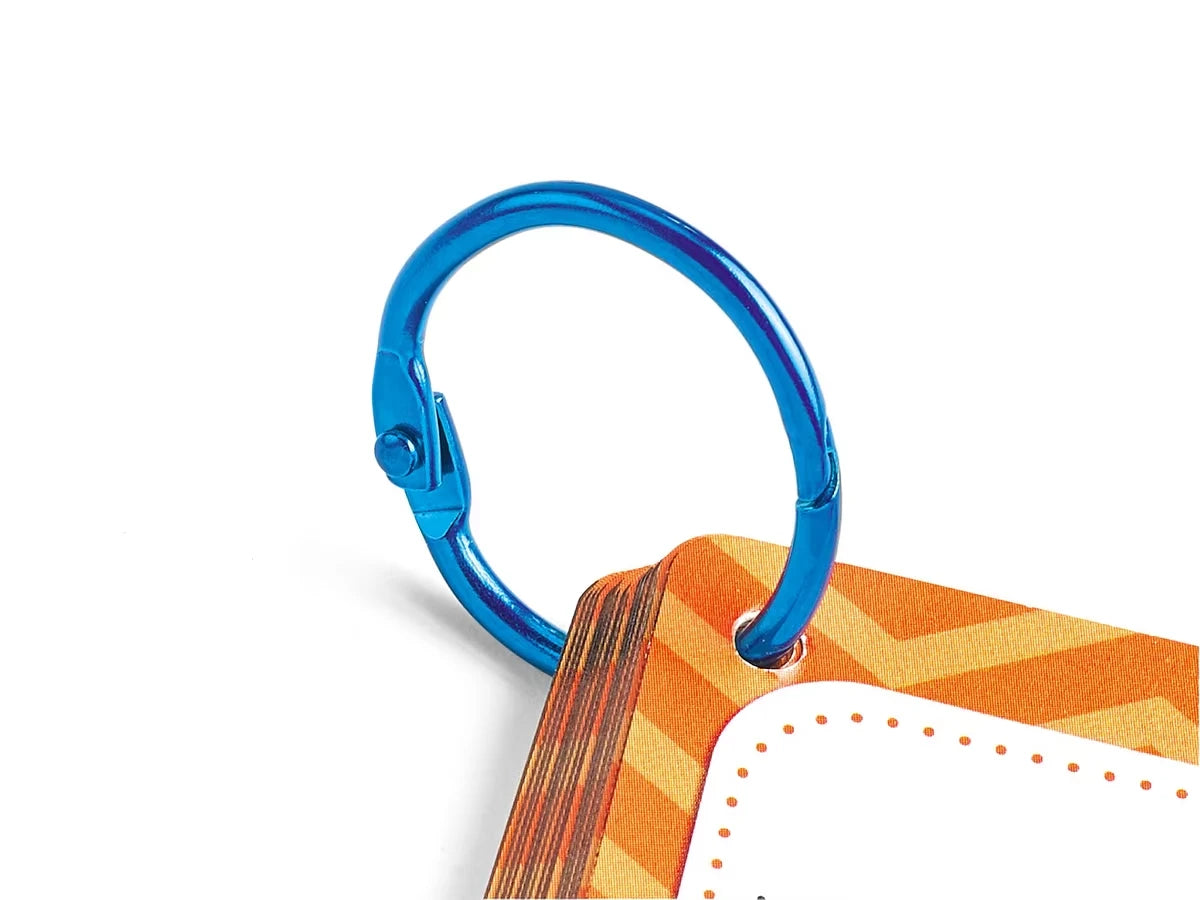Colorful Book Rings - Set of 50 - US 3159