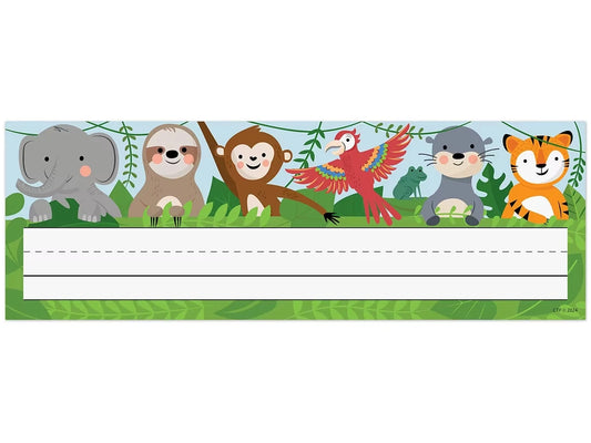 Jungle Friends Nameplates - US 7425