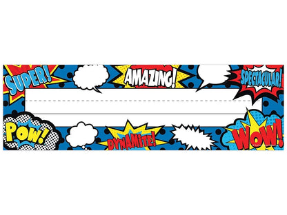 Superhero Nameplates - US 3895