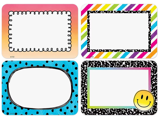 Brights 4Ever Name Tags - Variety Pack - US 7004