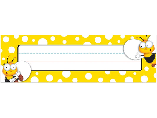Buzzworthy Bees Nameplates - US 4861