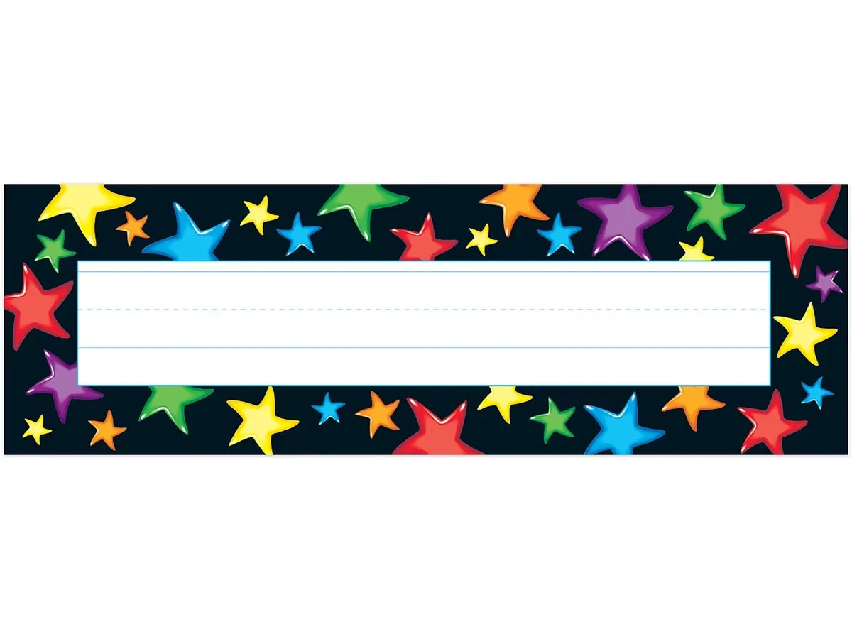 Gel Stars Nameplates - US 8609