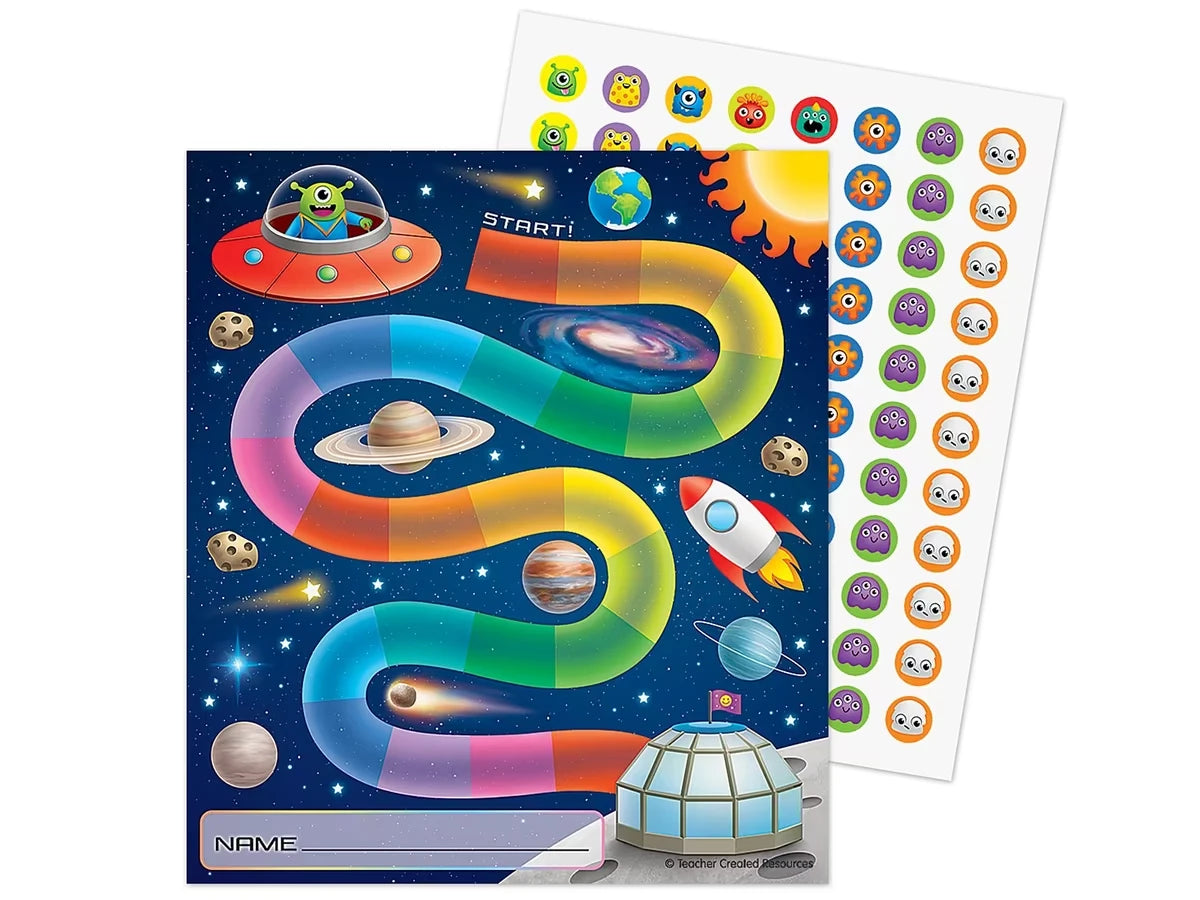 Out of This World Reward Trackers with Stickers - US 8214