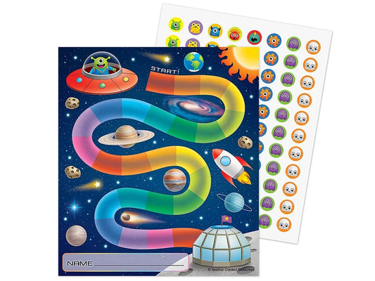 Out of This World Reward Trackers with Stickers - US 8214