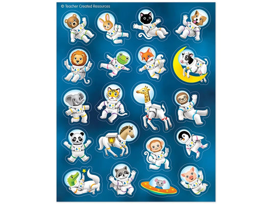 Outer Space Crew Animal Stickers - US 4066