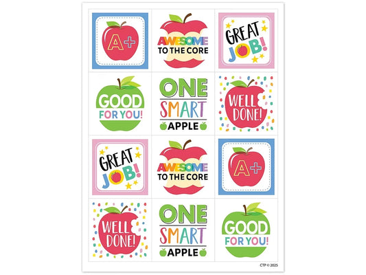 Apple Time Motivational Stickers - US 2875