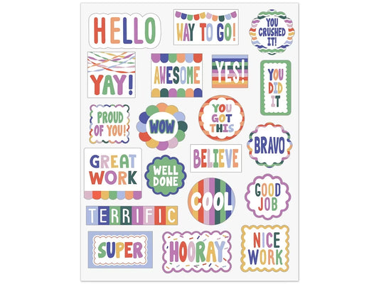 Color Crush Stickers - US 8136