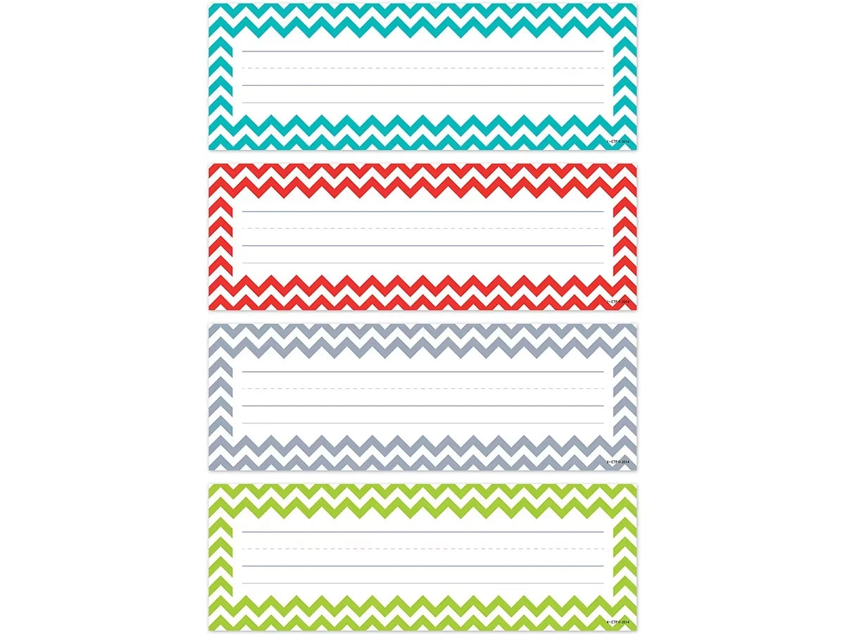 Chevron Nameplates - Variety Pack - US 4400