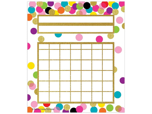 Confetti Mini Incentive Charts - US 6131