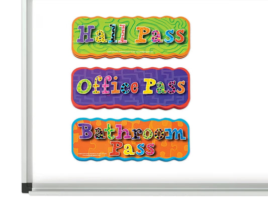 Magnetic Hall Passes - US 4122