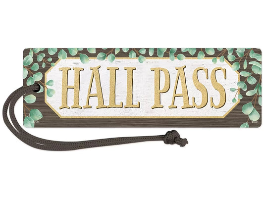 Eucalyptus Magnetic Student Hall Pass - US 7936