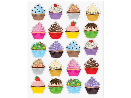 Cupcake Stickers - US 7769