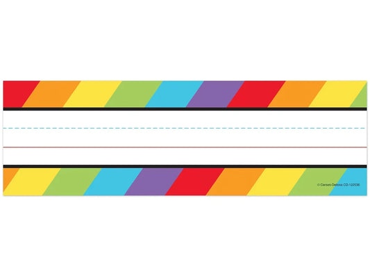 Celebrate Learning Rainbow Nameplates - US 9242