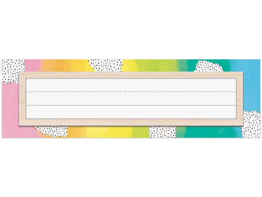 Creatively Inspired Nameplates - US 6422