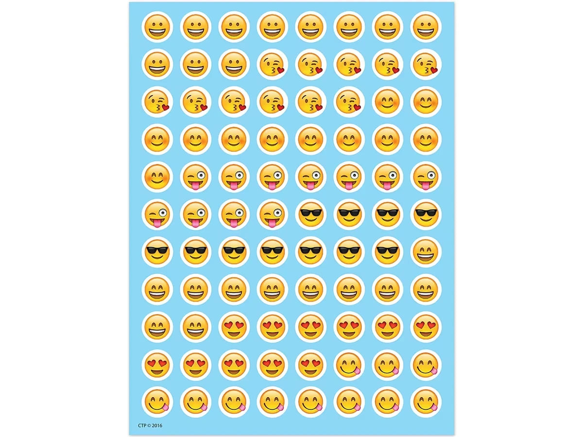 Emoji Fun Mini Stickers - US 9881