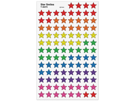 Star Smile Stickers - Value Pack - US 2519