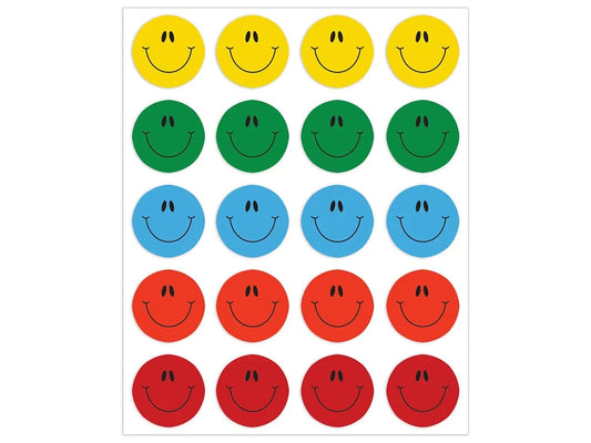 Smiley Face Stickers - US 8074