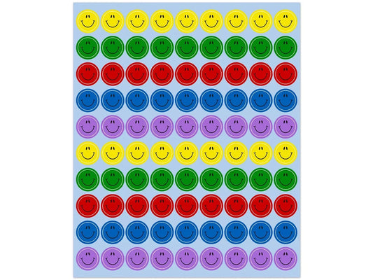 Smiley Face Mini Stickers - US 1814