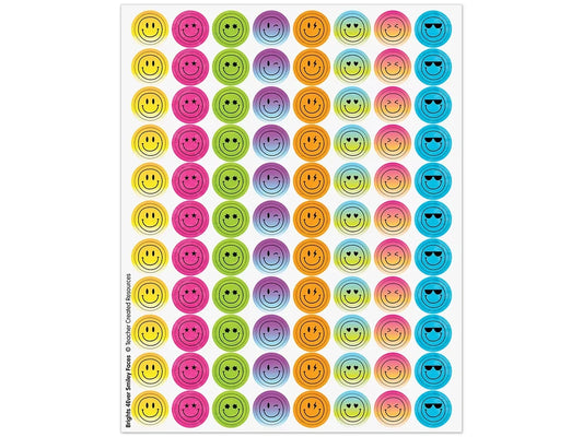 Brights 4Ever Smiley Stickers - US 6060