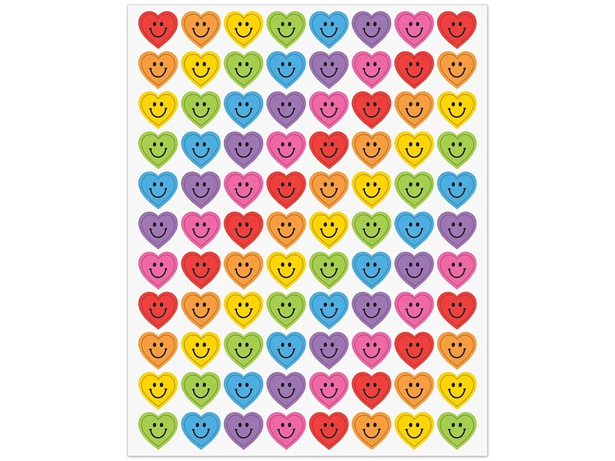 Smiling Heart Mini Stickers - US 3552
