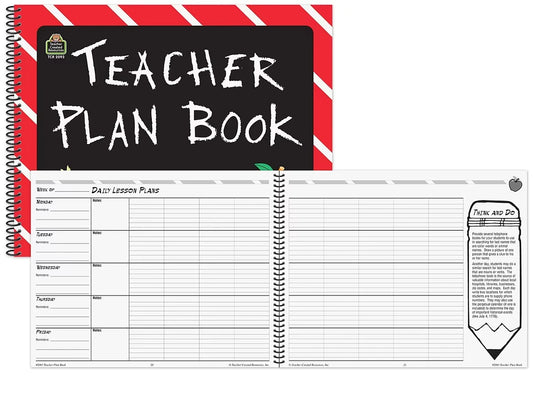 Chalkboard Lesson Plan Book - US 8806