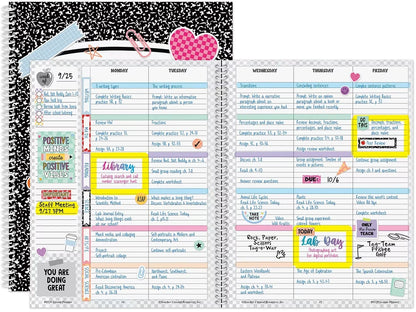 Cool for School Lesson Plan Book - US 4903