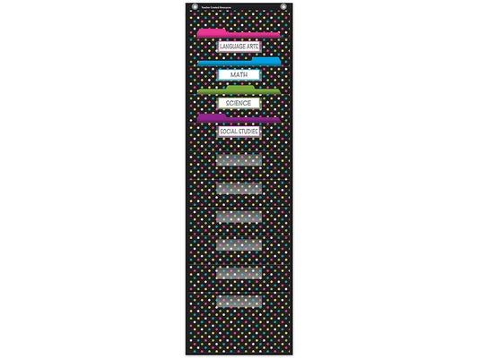 Chalkboard Brights File Folder Pocket Chart - US 9551