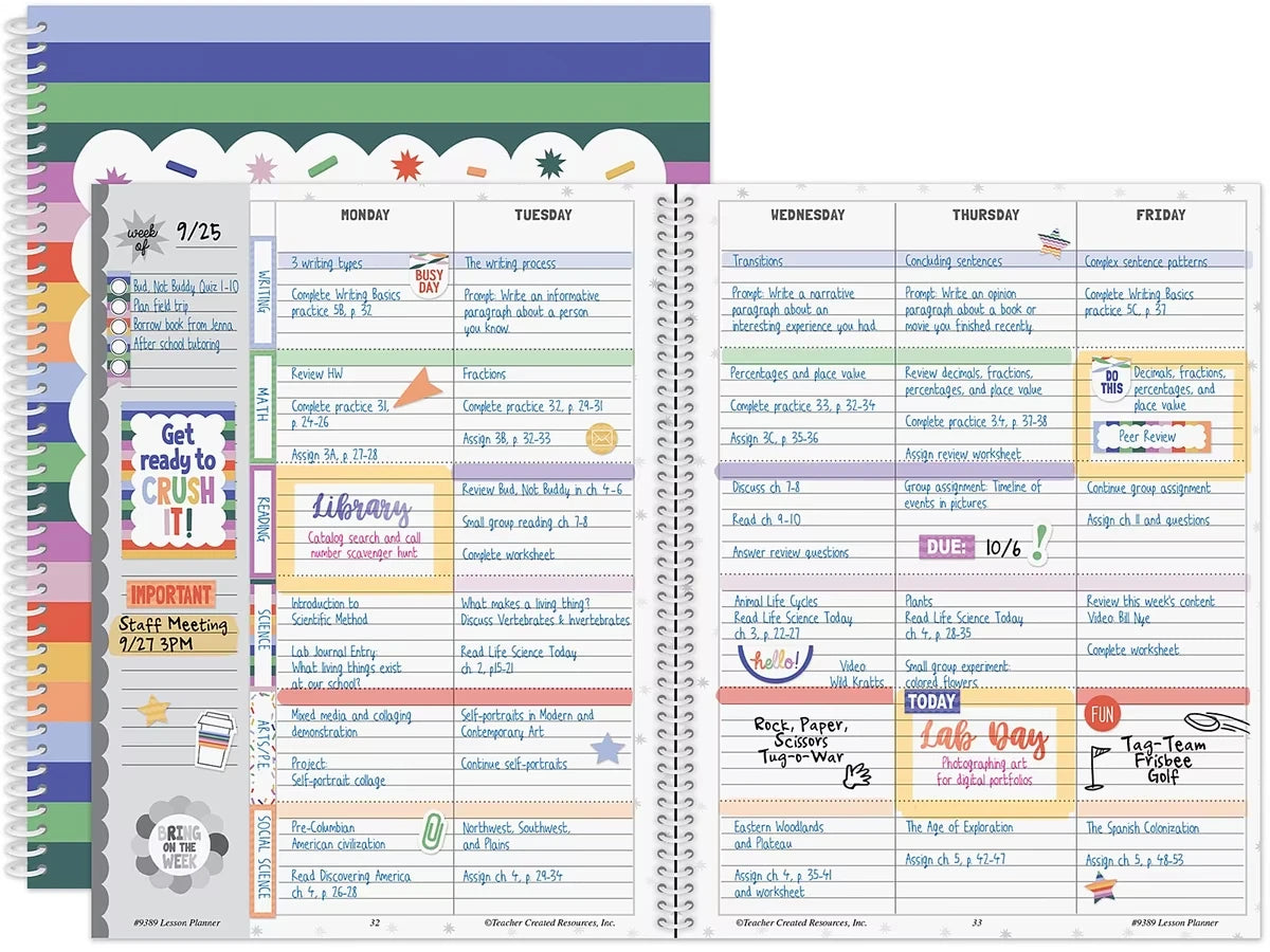 Color Crush Lesson Plan Book - US 5117