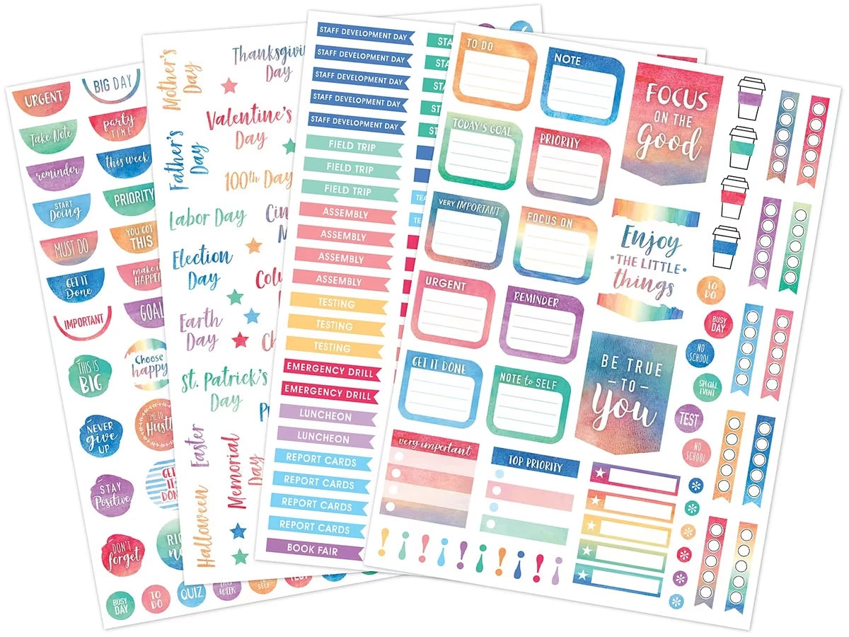 Watercolor Lesson Plan & Record Book - US 6615