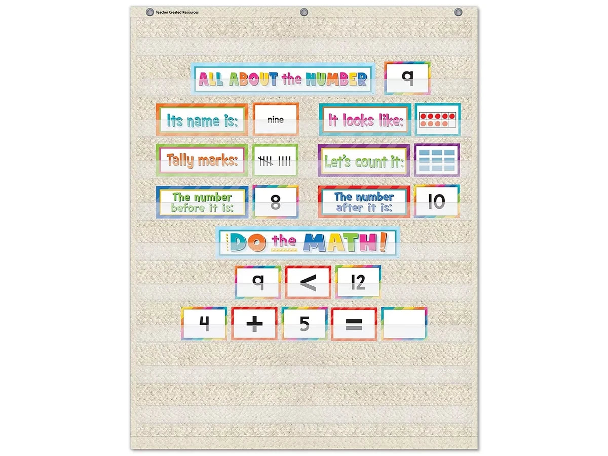 Woven Pocket Chart - US 3974