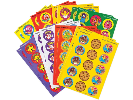 Fun Favorites Scented Motivational Stickers - Variety Pack - US 1242