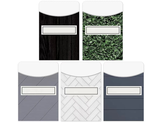 Modern Farmhouse Library Pockets - Variety Pack - US 3314