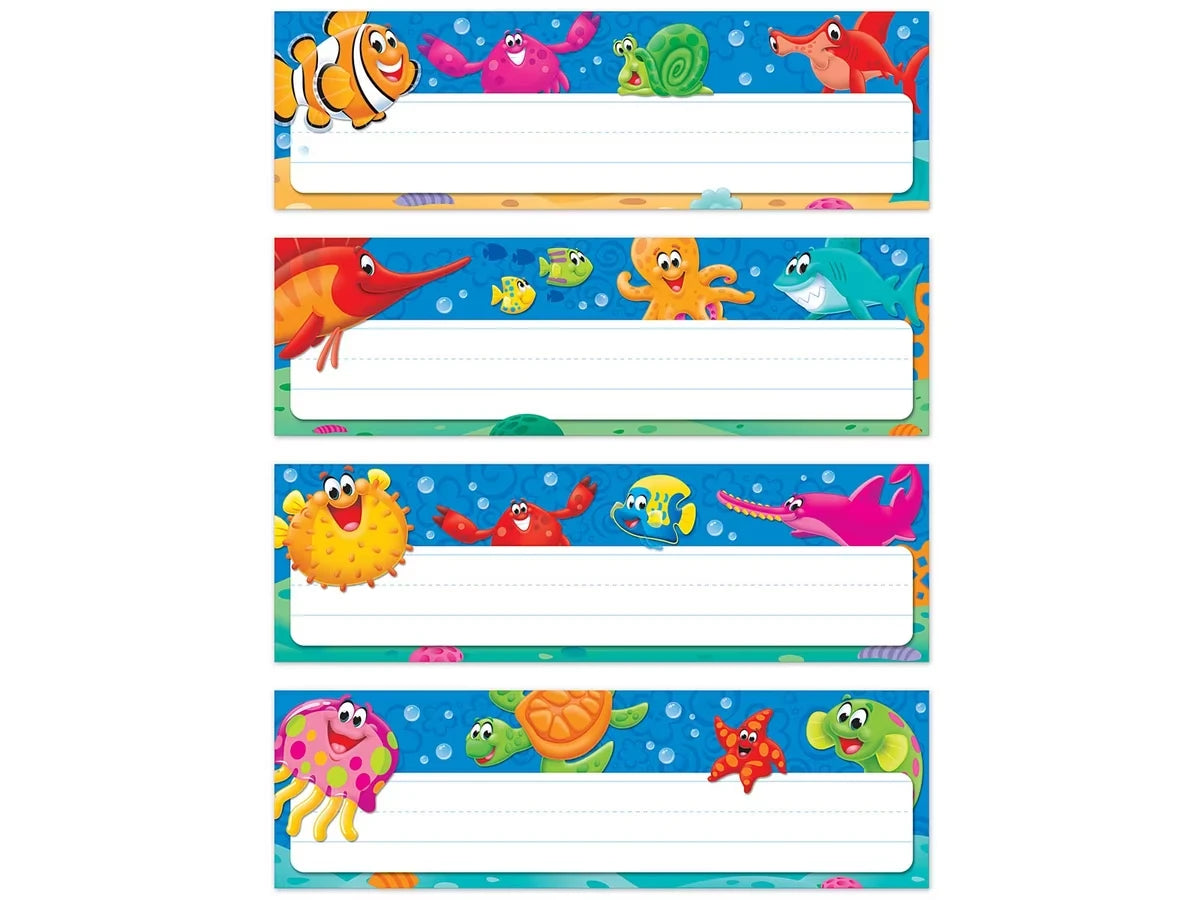 Sea Buddies® Nameplates - Variety Pack - US 4836