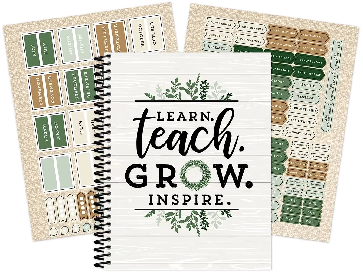 Farmhouse Lesson Plan Book - US 6682