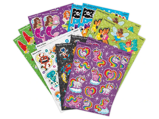 Just Imagine Sparkle Stickers - Variety Pack - US 8971