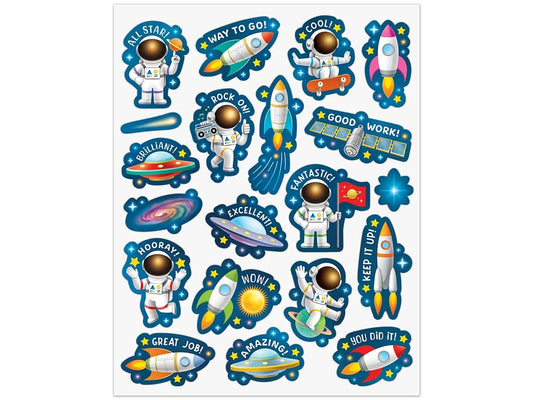 Outer Space Crew Stickers - US 2414